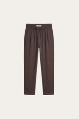 Gubbio Merino Wool Joggers Brown