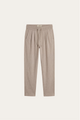 Gubbio Merino Wool Joggers Beige