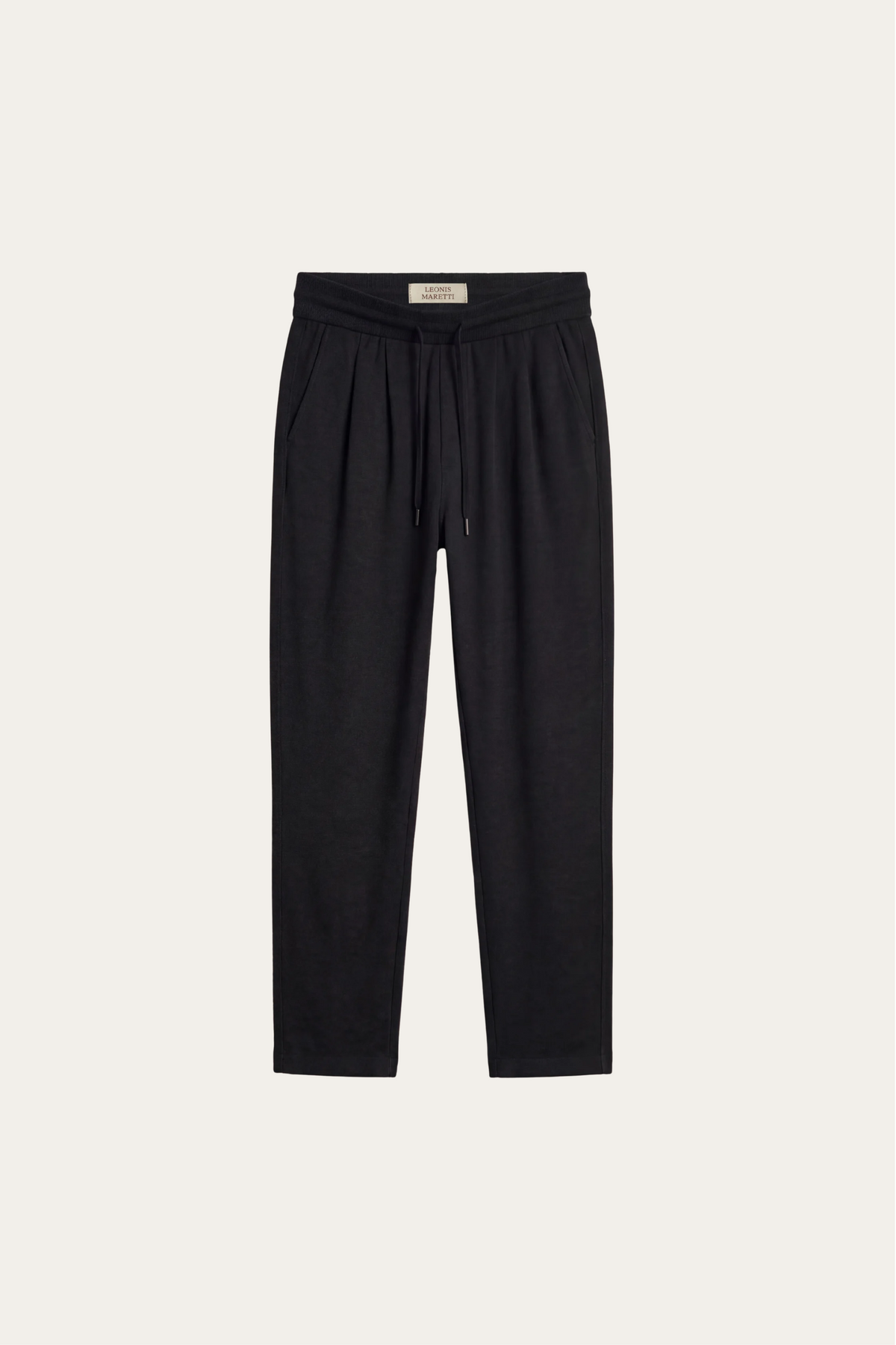 Gubbio Merino Wool Joggers Black