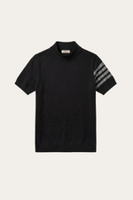 Aurora Cashmere T-Shirt Black