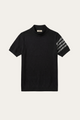 Aurora Cashmere T-Shirt Black