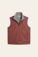 Leonis Reversible Vest Terracotta
