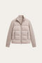 Enea Quilted Knit Jacket Ivory