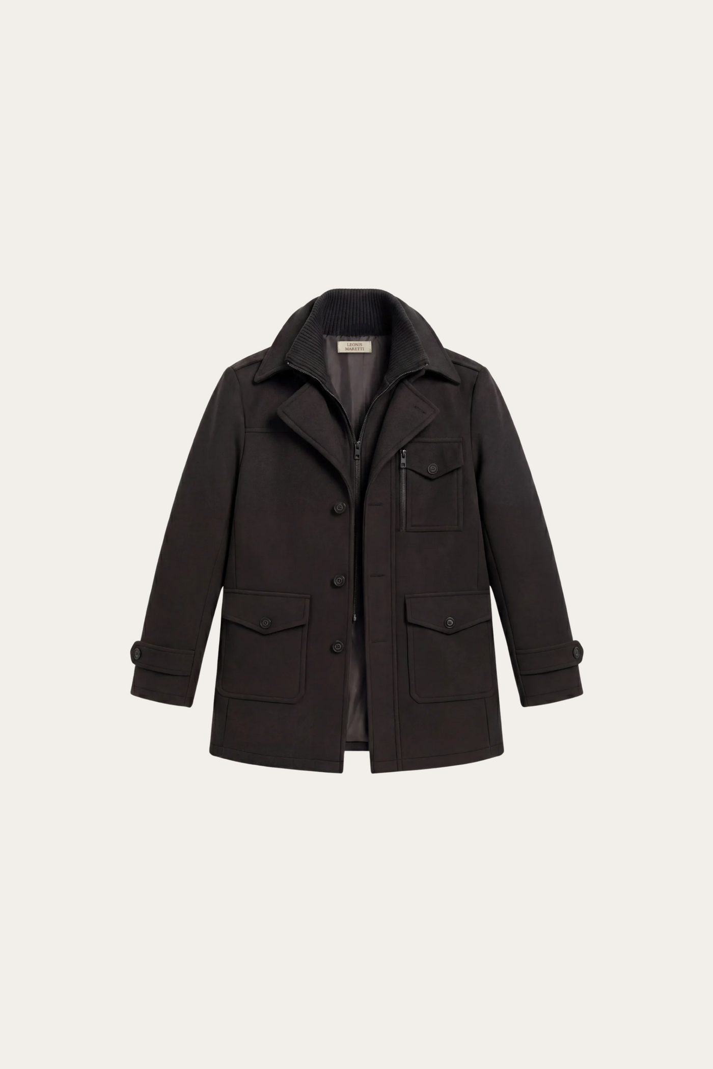 Melvin Field Coat Black