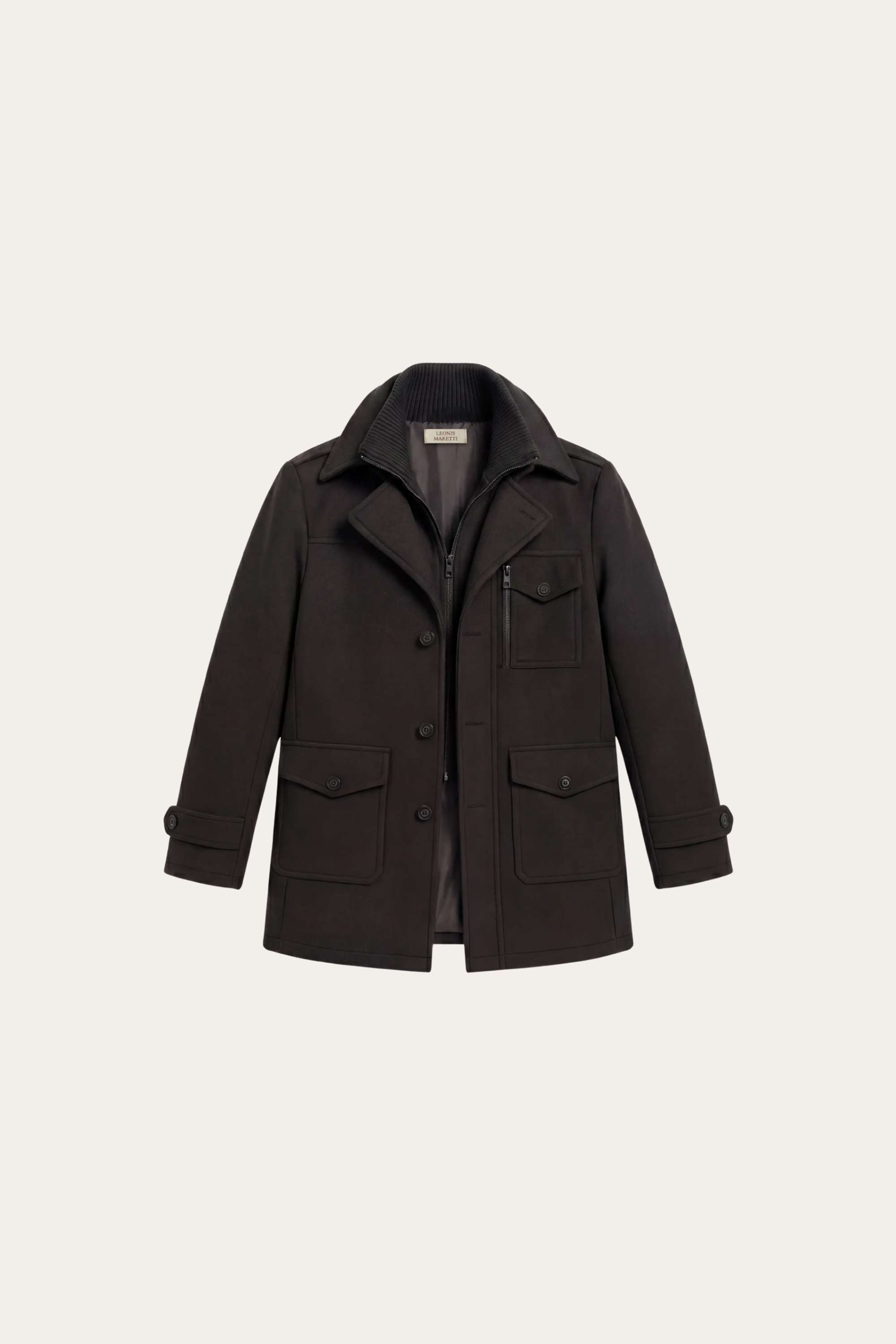 Melvin Field Coat Black