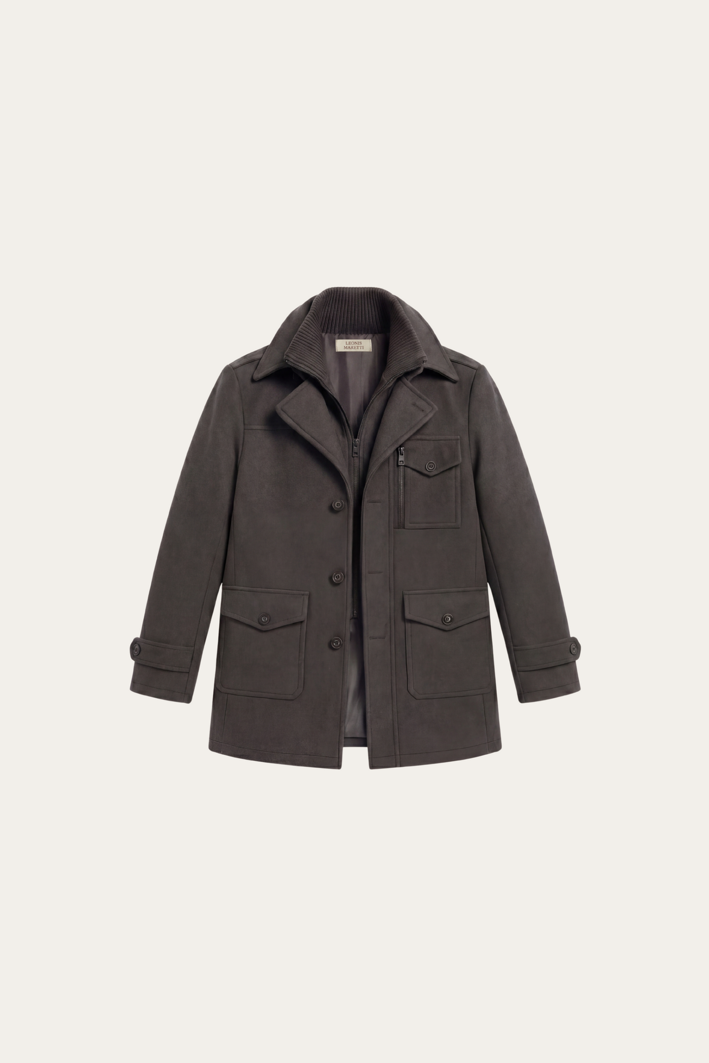 Melvin Field Coat Grey