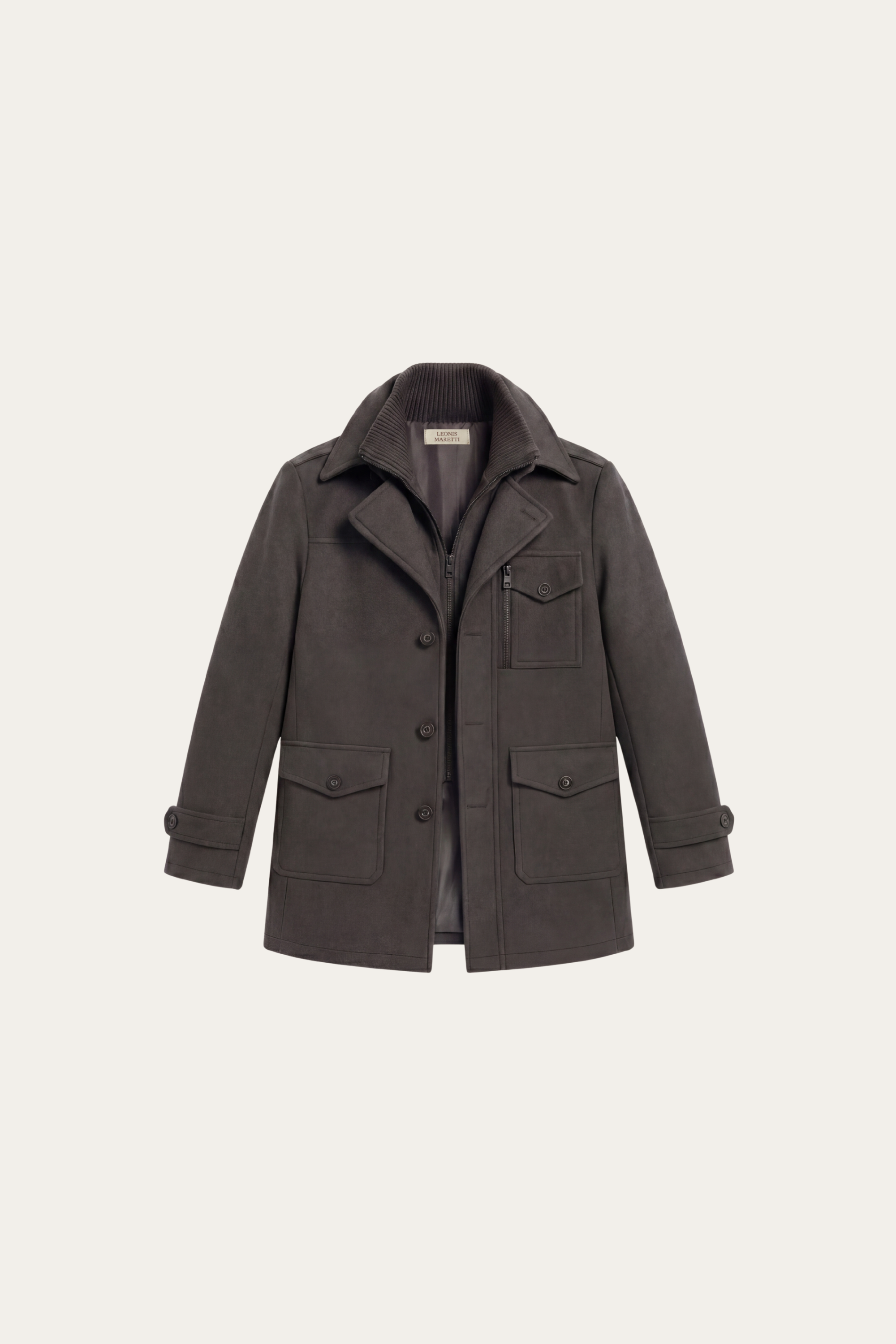 Melvin Field Coat Grey
