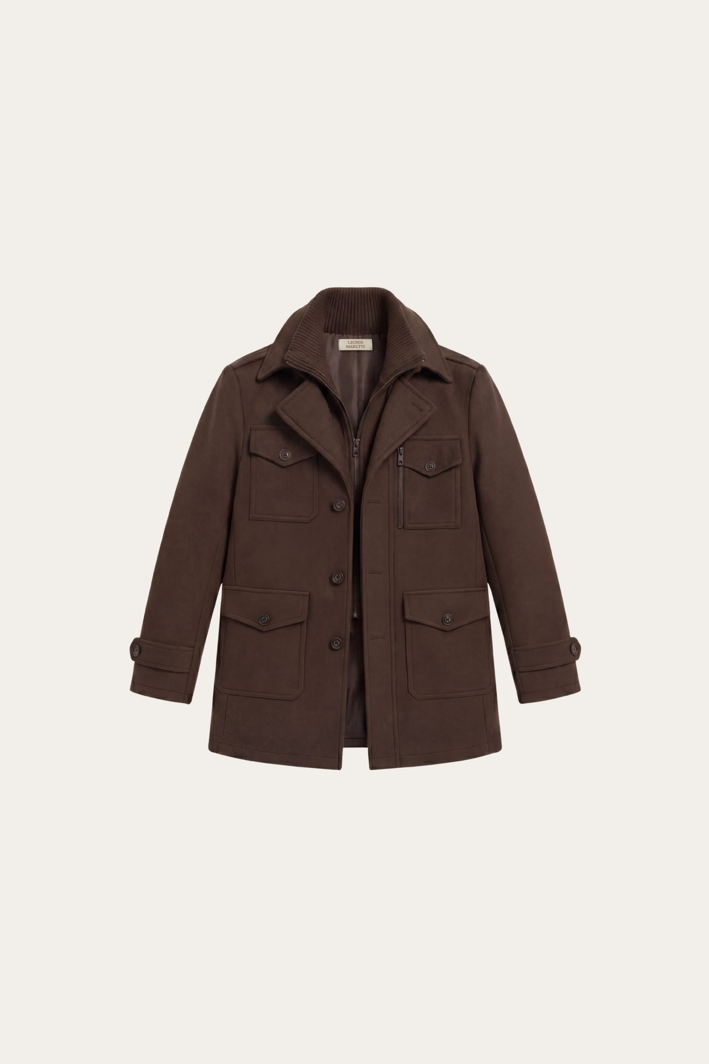 Melvin Field Coat Brown