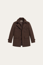 Melvin Field Coat Brown