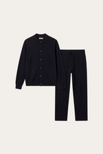 Arlino Buttoned Set Black