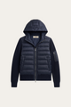 Valmero Hybrid Zip Jacket Navy