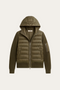 Valmero Hybrid Zip Jacket Green