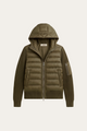 Valmero Hybrid Zip Jacket Green