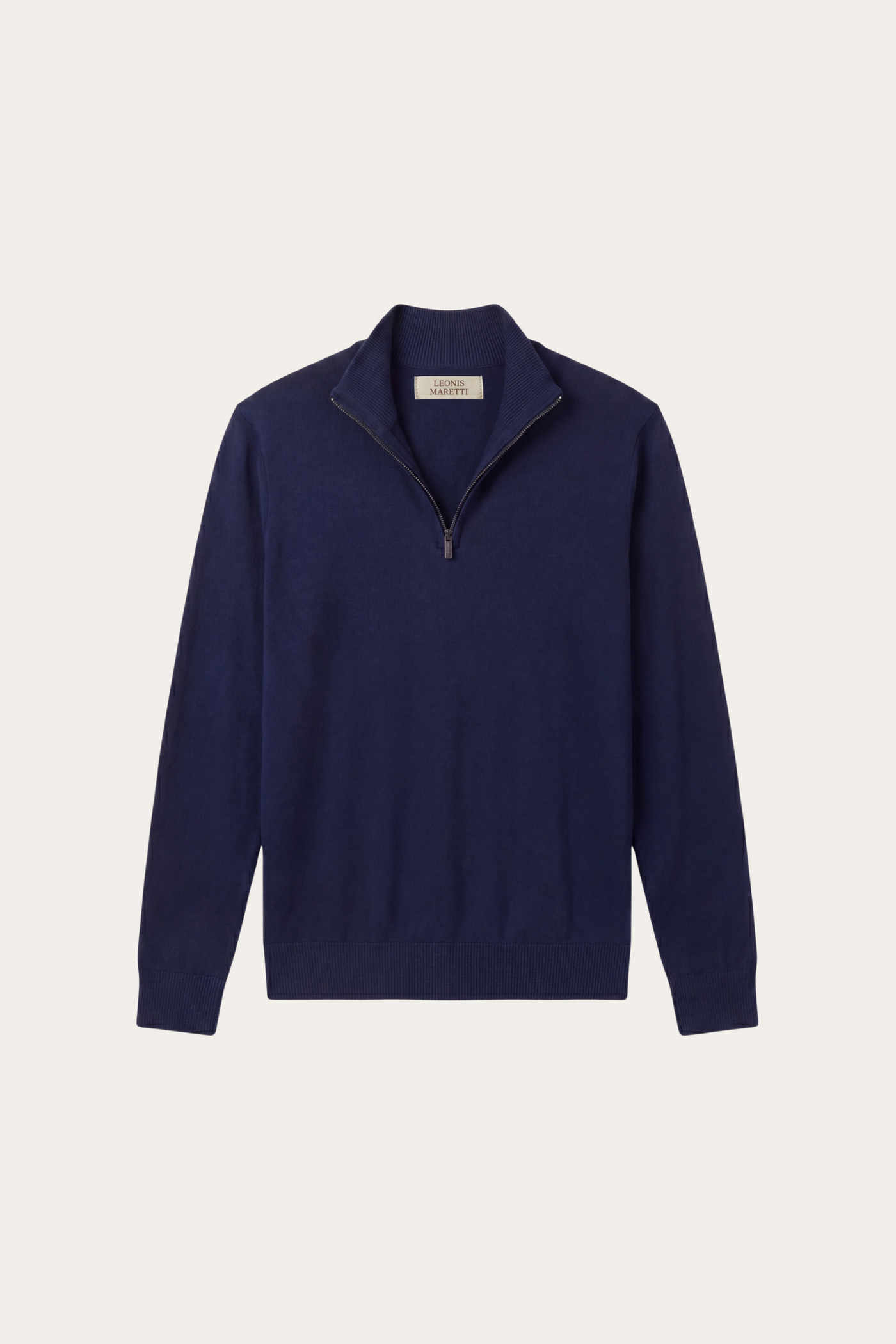 Arlino Quarter Zip Knit Navy