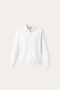 Leonardo Ribbed Knit Polo White