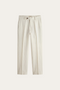 Modena Linen Tailored Trousers Light Beige