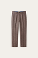 Cortona Linen Straight Trousers Taupe