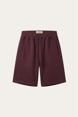 Salerno Drawstring Shorts Wine Red