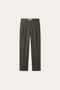 Morino Pleated Trousers Olive