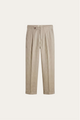 Silano Pleated Trousers Sand