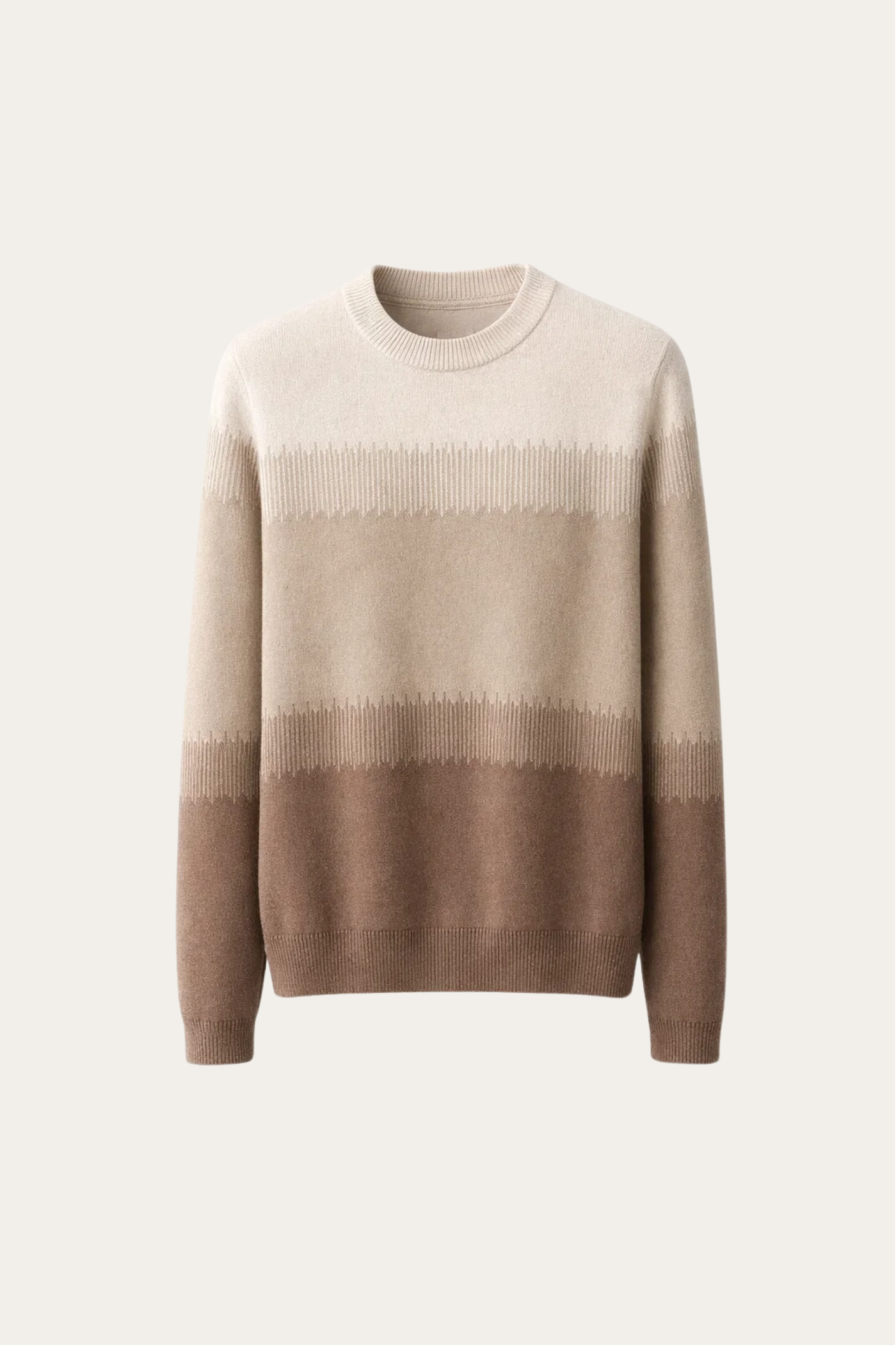 Ettore Merino Gradient Knit Khaki