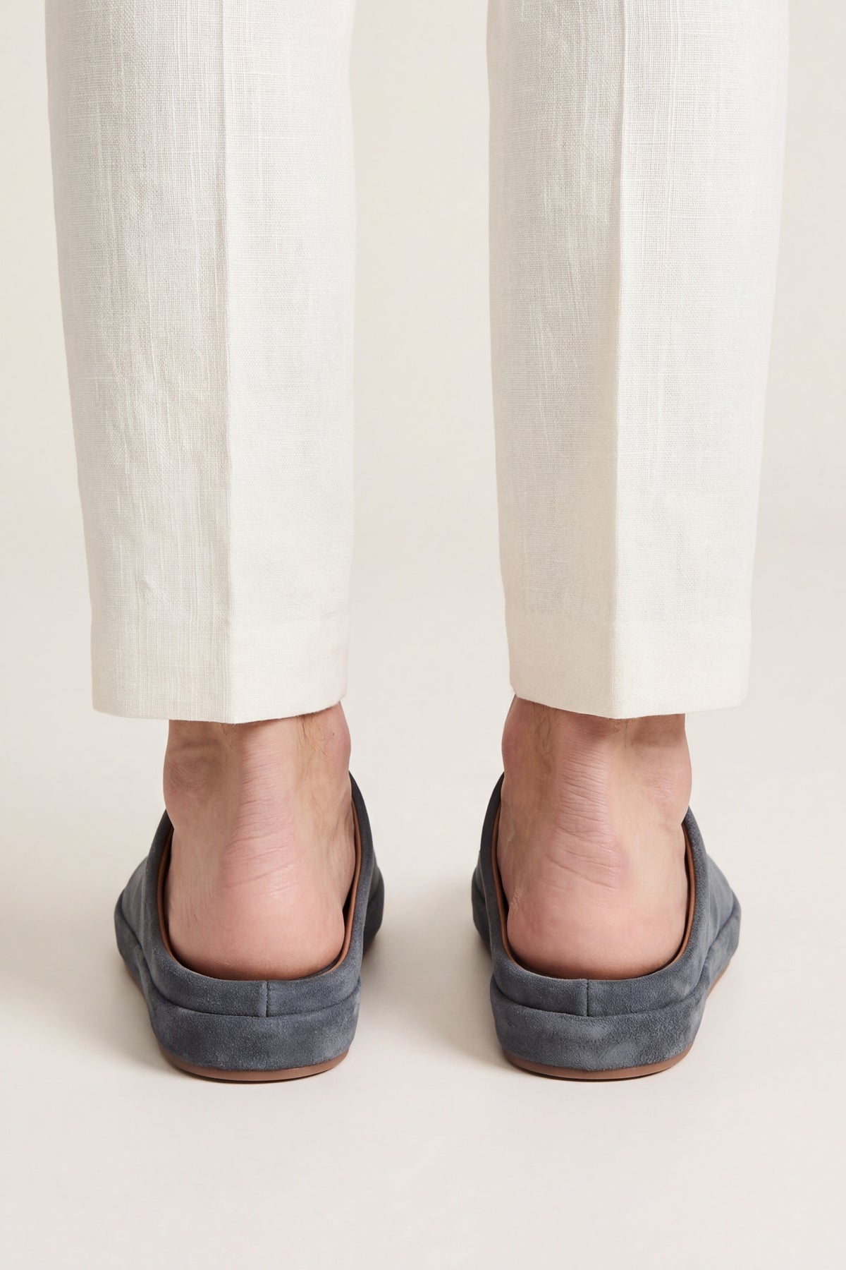Perugia Suede Mule Grey
