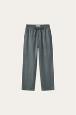 Novara Linen Pantalon Green