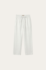 Novara Linen Pantalon White