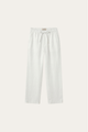 Novara Linen Pantalon White