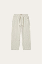 Siena Linen Trousers Beige Stripe