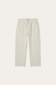 Siena Linen Trousers Beige Stripe