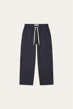 Siena Linen Trousers Navy Stripe