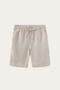 Rimini Linen Drawstring Shorts Beige