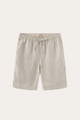 Rimini Linen Drawstring Shorts Beige