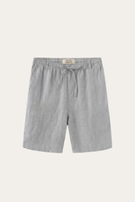 Rimini Linen Drawstring Shorts Grey