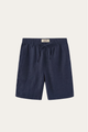 Rimini Linen Drawstring Shorts Blue