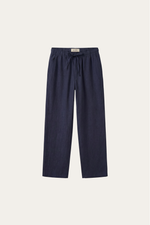 Catania Linen Pantalon Blue