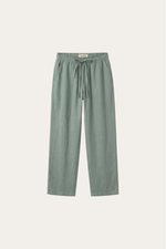 Catania Linen Pantalon Green
