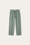Catania Linen Pantalon Green