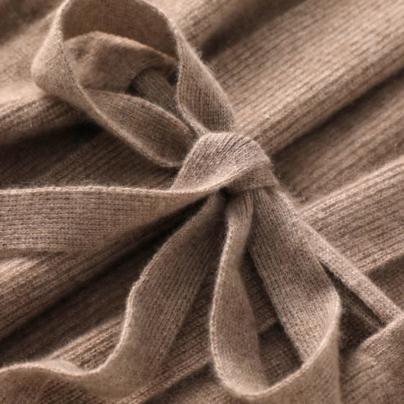 Cashmere Tie Vest