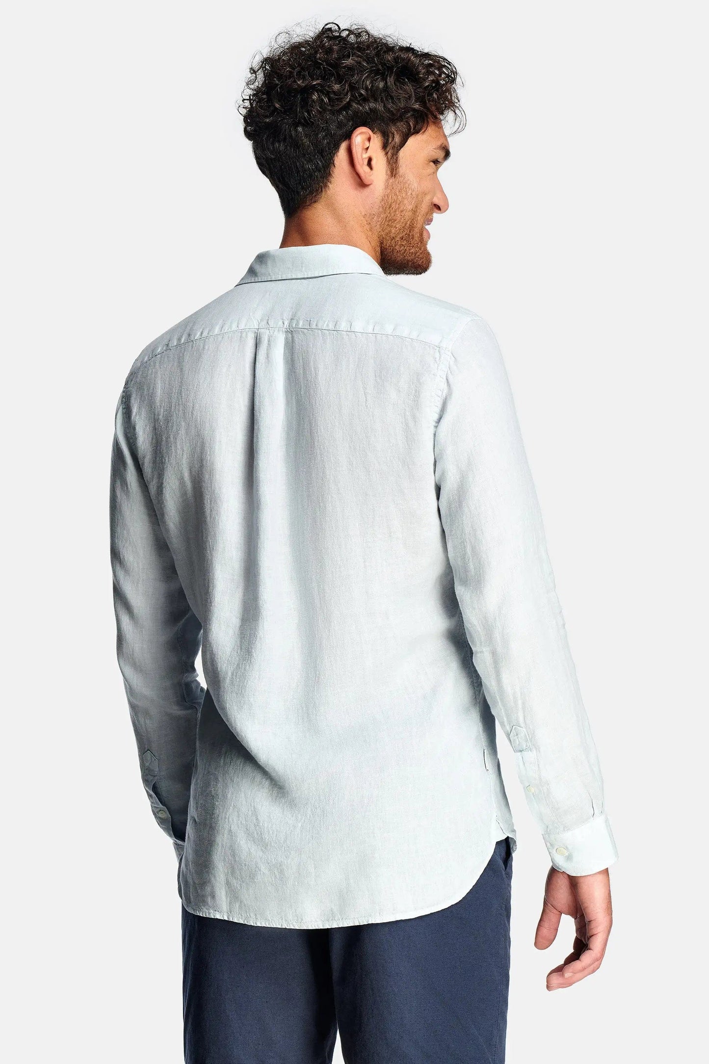 Linen Shirt Light Blue