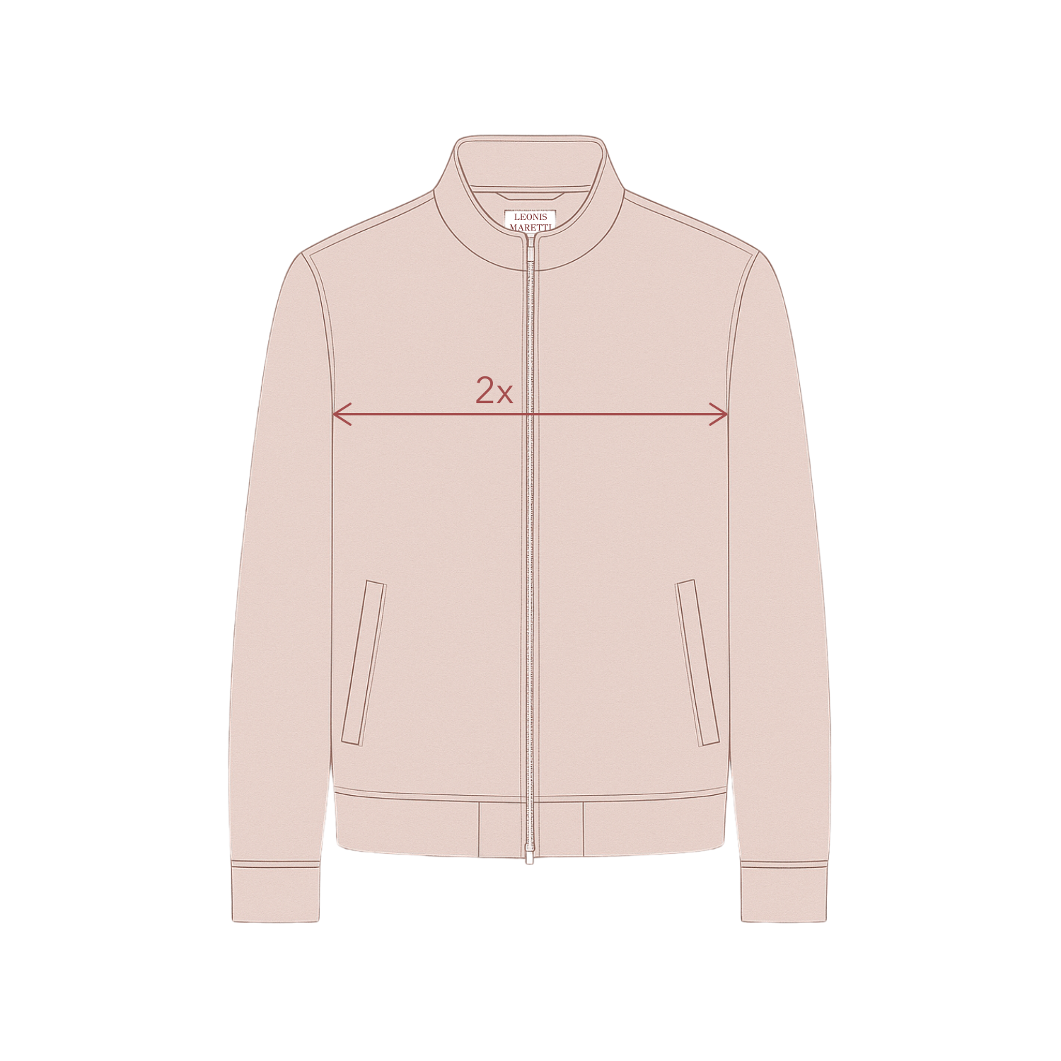 How to measure chest on a jacket