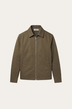 Pietro Lightweight Zip Jacket Khaki